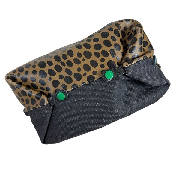 Gabs TIGER G3 Convertible Shoulder Bag Backpack Tote Leather Denim Animal Print - Picture 4 of 15